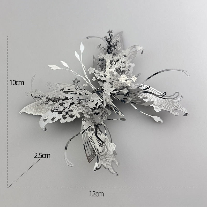 3D Metal Butterfly Puzzle - DIY Mechanical Assembly Model Toy