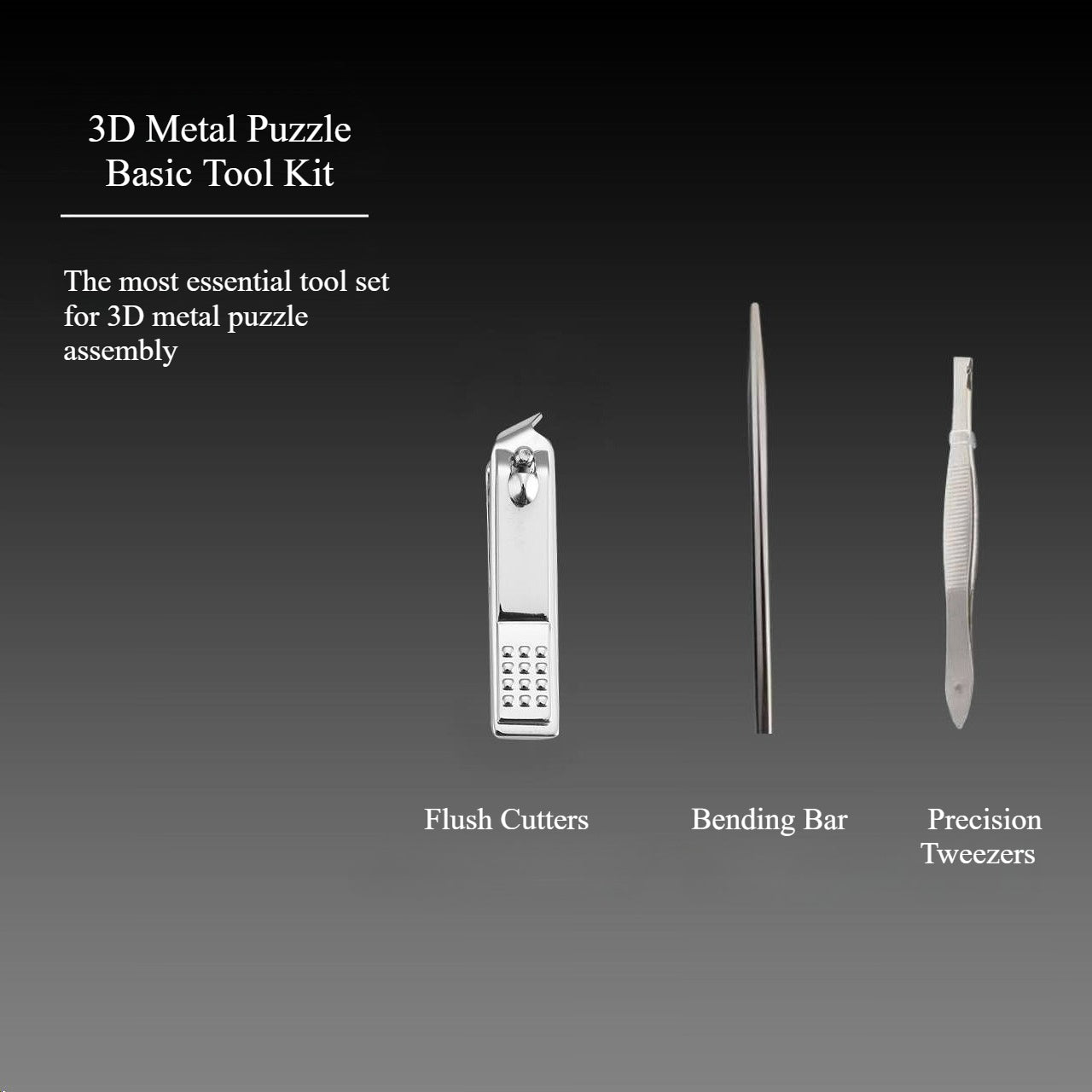 3D Metal Puzzle Basic Tool Kit