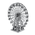 3D Metal Puzzle Ferris Wheel Model - DIY Miniature Amusement Park Craft Kit, Creative Desk Decor & Educational Toy Gift