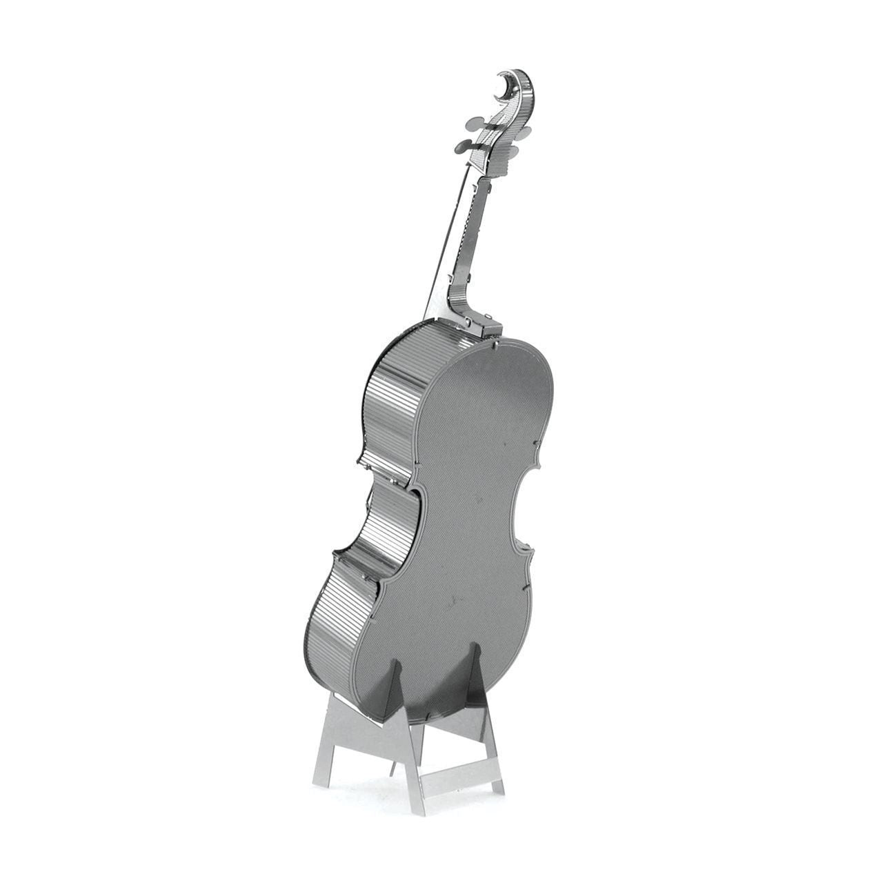 3D Metal Puzzle Cello Model - DIY Miniature Musical Instrument Craft Kit, Creative Desk Decor & Educational Gift