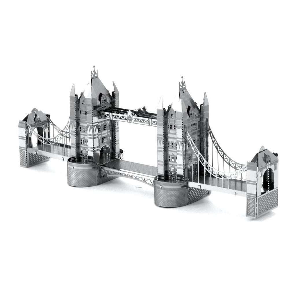 3D Metal Tower Bridge Puzzle - DIY Miniature Architectural Model Toy, Creative Desk Decor & Educational Gift