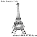 3D Metal Eiffel Tower Puzzle - DIY Miniature Architectural Model Kit, Creative Desk Decor & Educational Gift