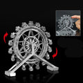 3D Metal Tianjin Eye Ferris Wheel Puzzle - DIY Miniature Architectural Model Toy, Creative Desk Decor & Educational Gift