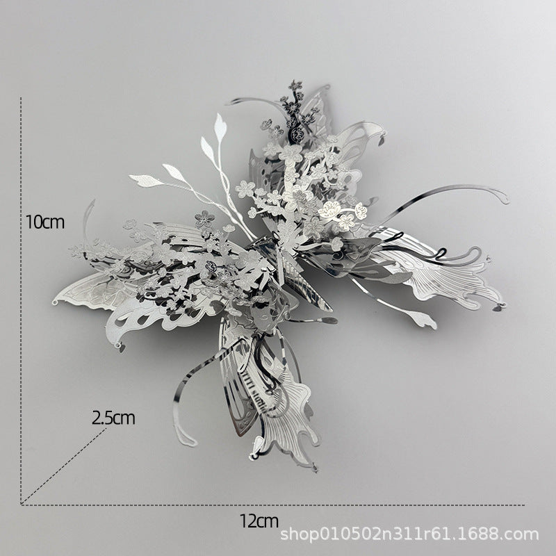 3D Metal Butterfly Puzzle - DIY Mechanical Assembly Model Toy