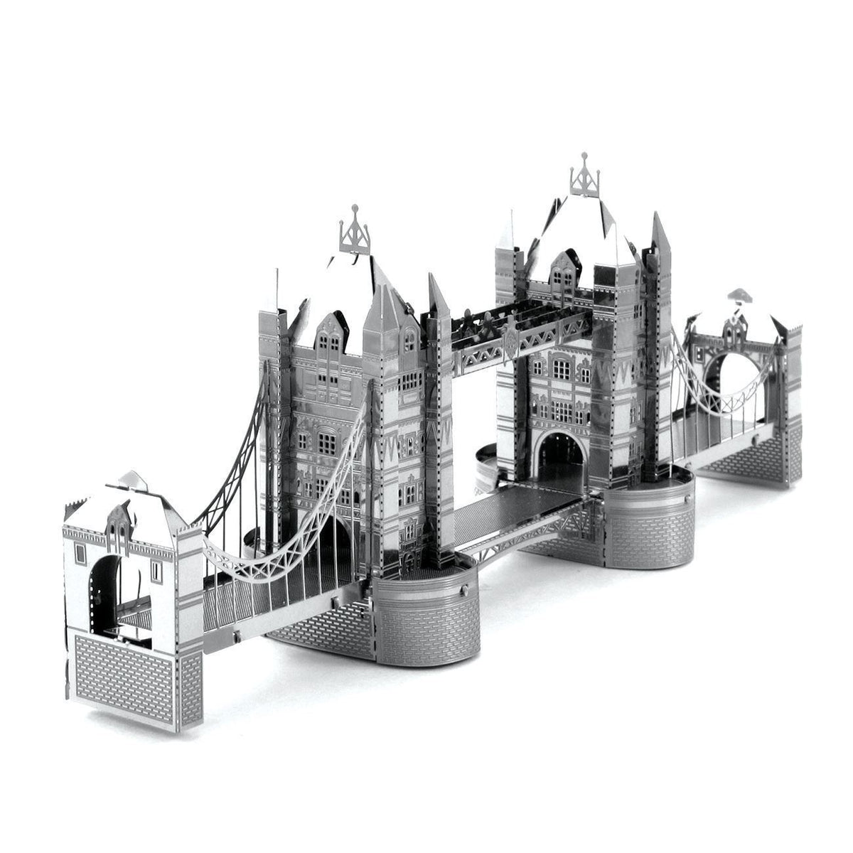 3D Metal Tower Bridge Puzzle - DIY Miniature Architectural Model Toy, Creative Desk Decor & Educational Gift